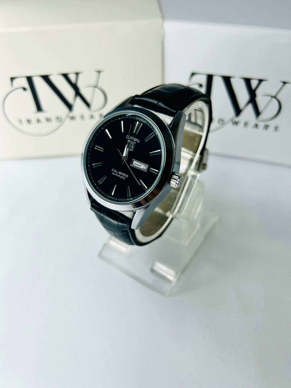 TW Classic Black Strap Watch
