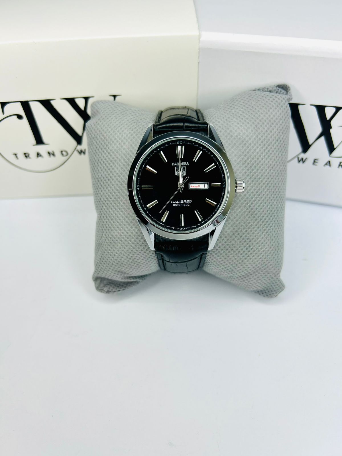 TW Classic Black Strap Watch