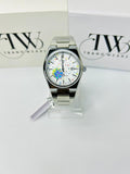PRX Style Men’s Watch – White Dots Dial, Semi-Automatic Movement, Stainless Steel Luxury Wrist Watch