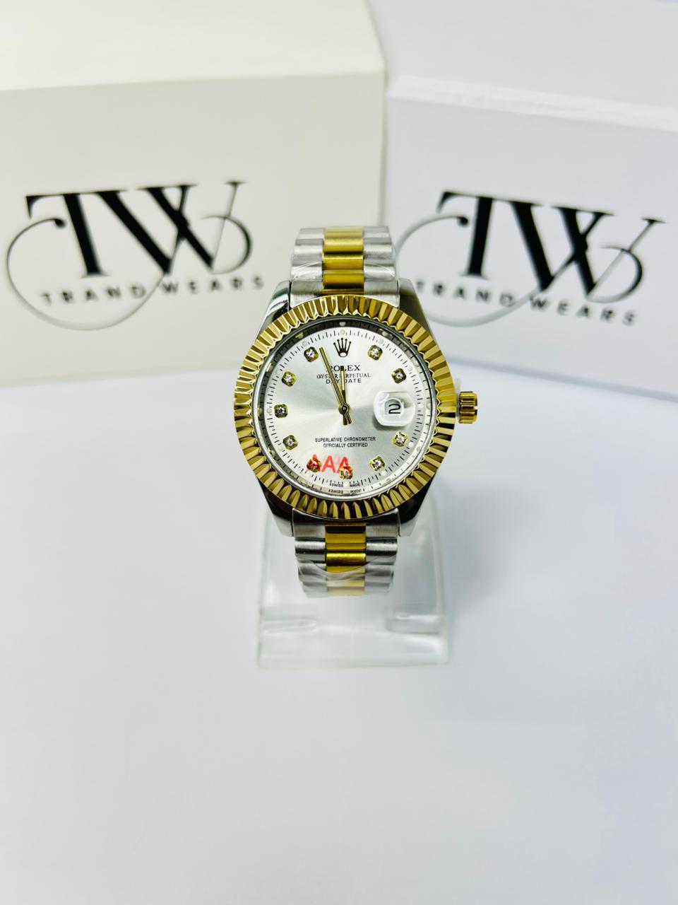 Luxury White Dial Watch for Men – Original Design | Premium Quality