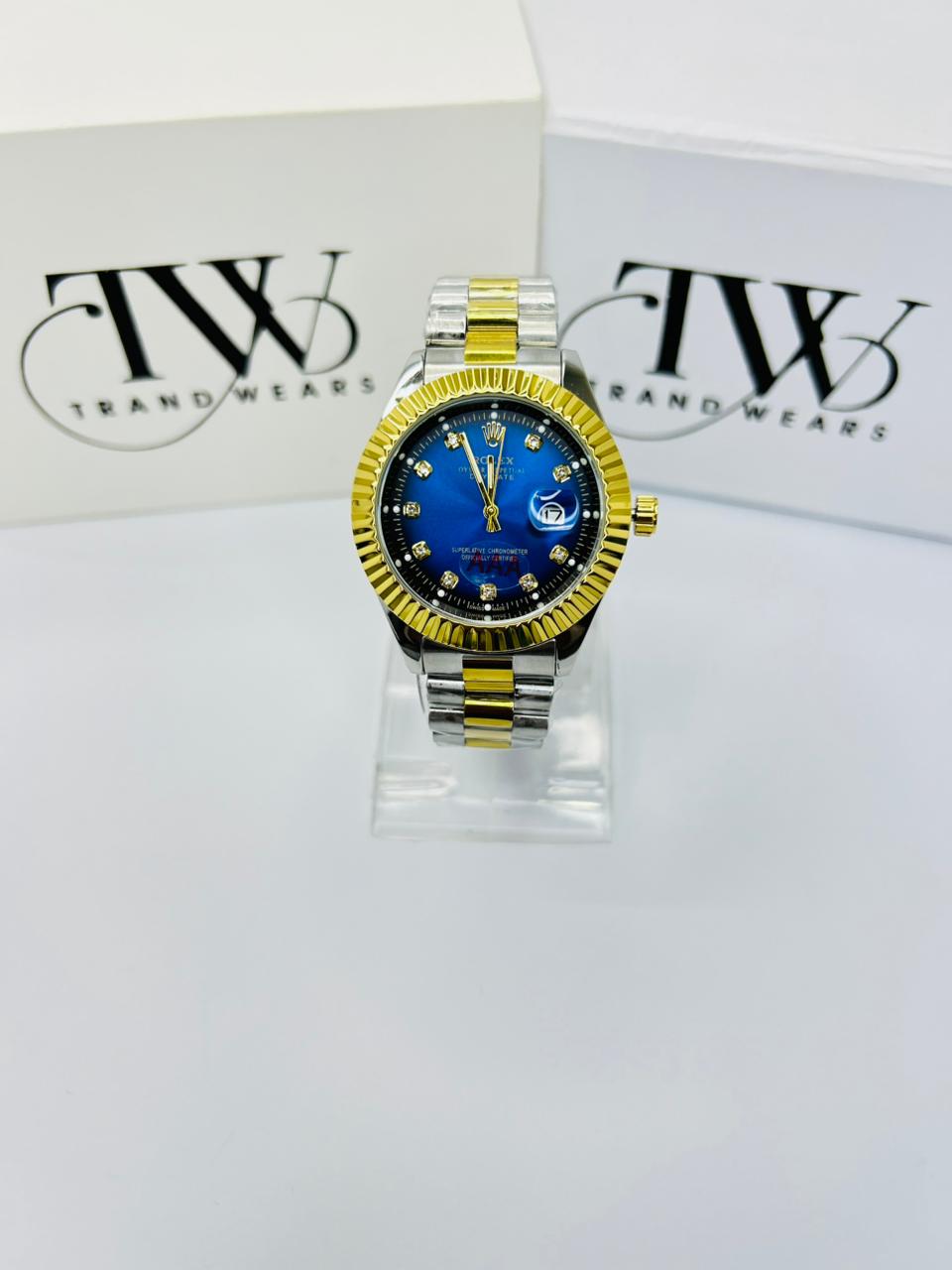 Luxury Blue Dial Watch for Men – Original Design | Premium Quality