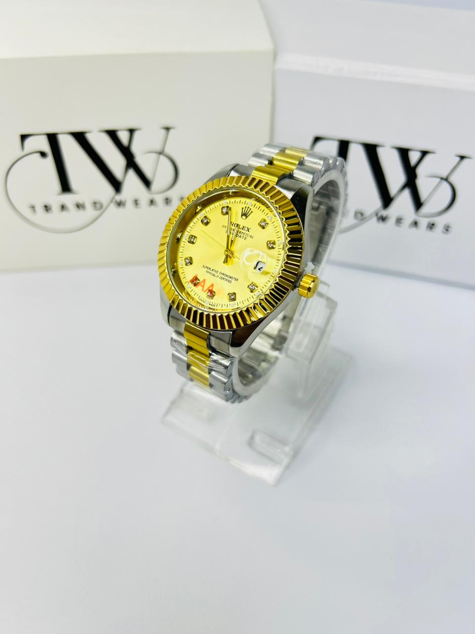 Luxury Golden Dial Watch for Men – Original Design | Premium Quality