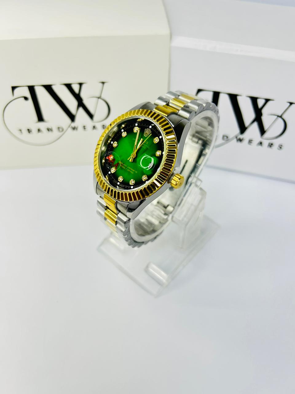 Luxury Green Dial Watch for Men – Original Design | Premium Quality