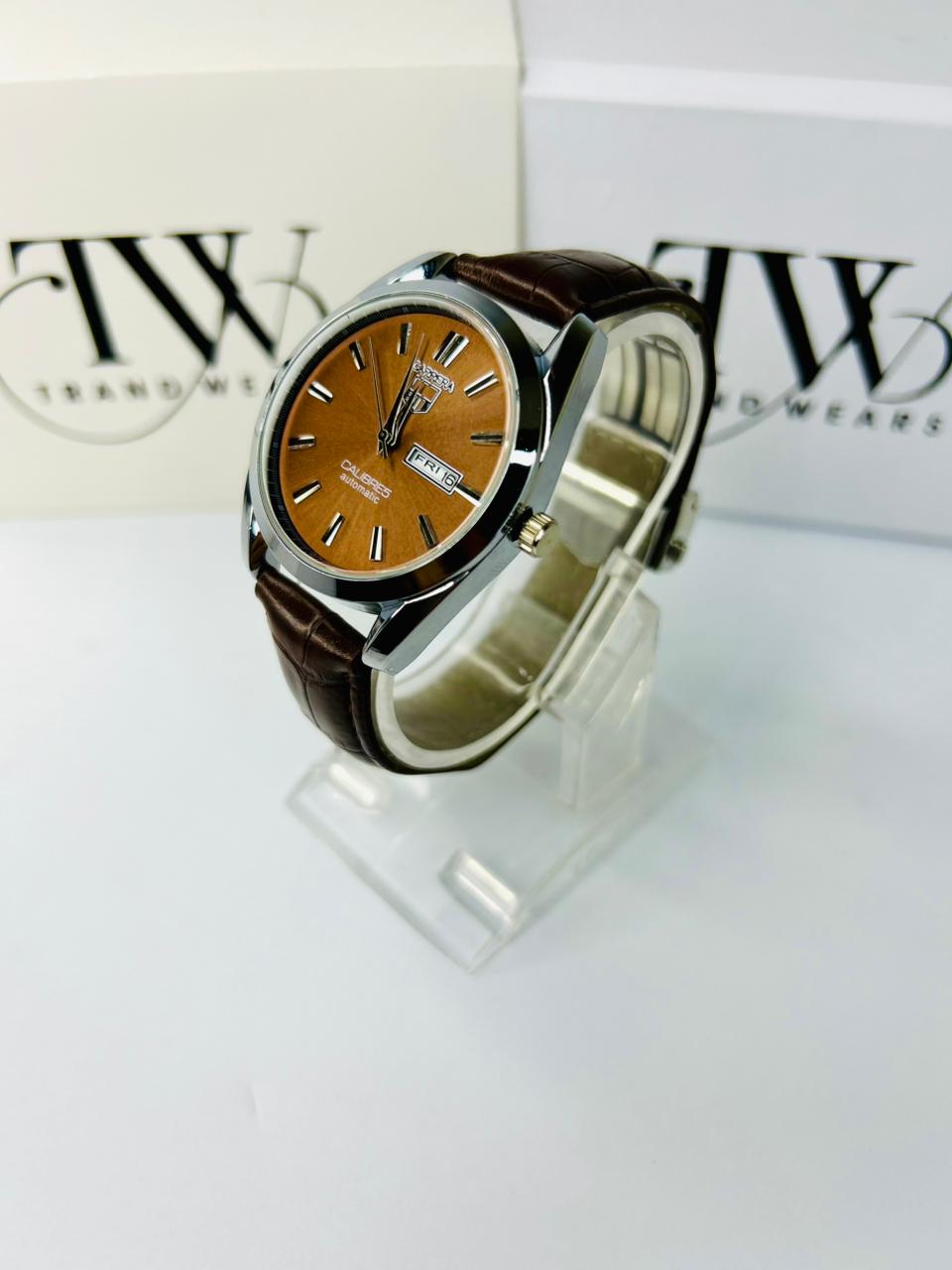TW Classic Brown Strap Brown Dial Watch