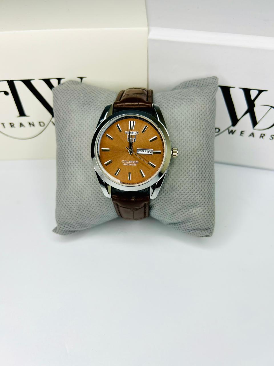 TW Classic Brown Strap Brown Dial Watch