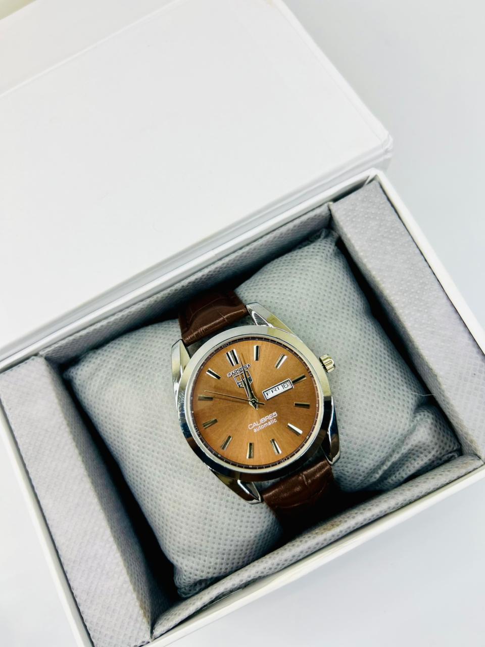 TW Classic Brown Strap Brown Dial Watch