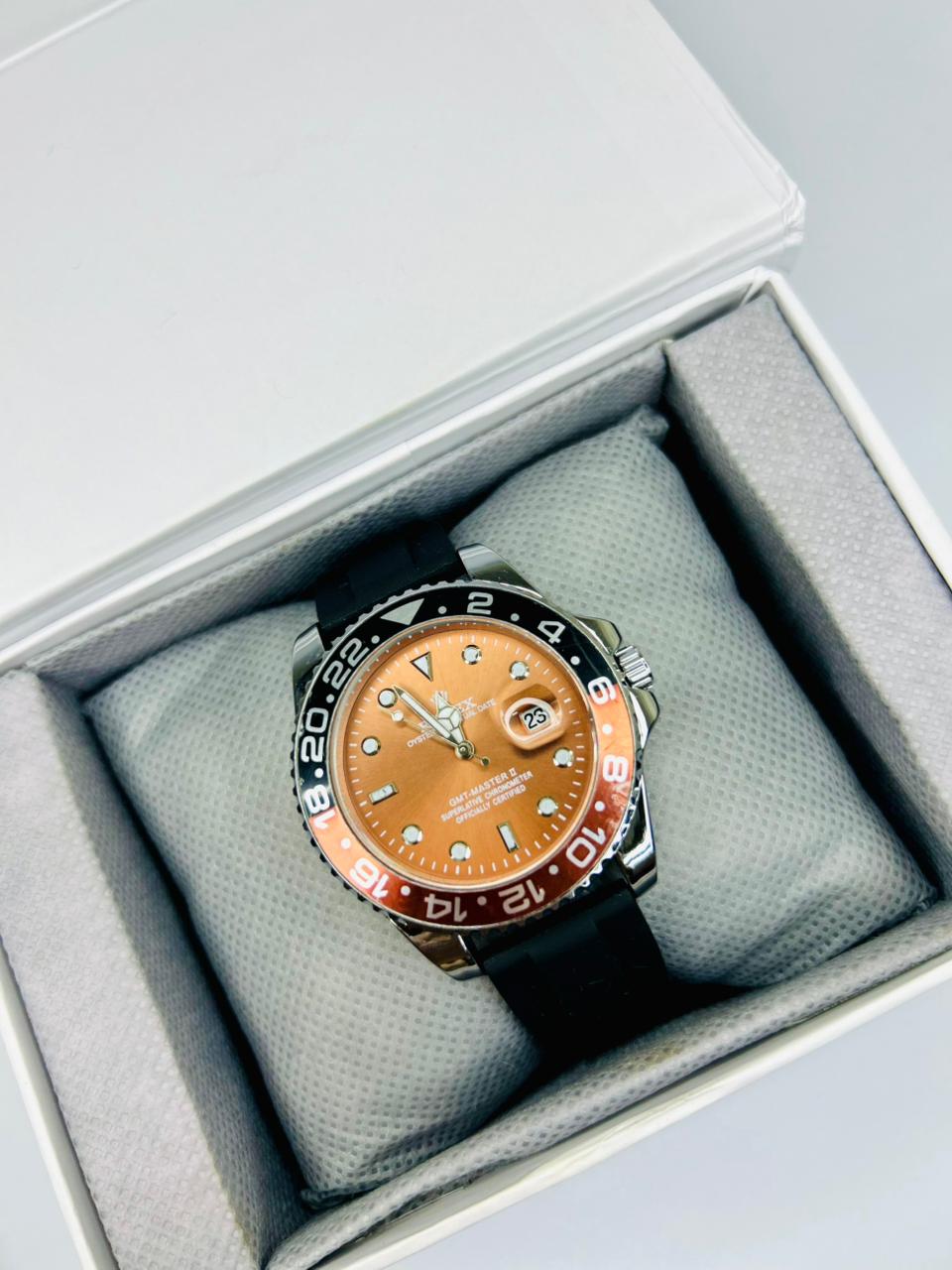 Bazel Strap Watch with Brown Dial – Stylish & Premium Design