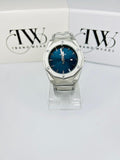 HB Stainless Steel Blue Dial Watch
