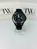 Bazel Strap Watch with Black Dial – Stylish & Premium Design
