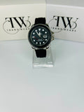 Bazel Strap Watch with Black Dial – Stylish & Premium Design